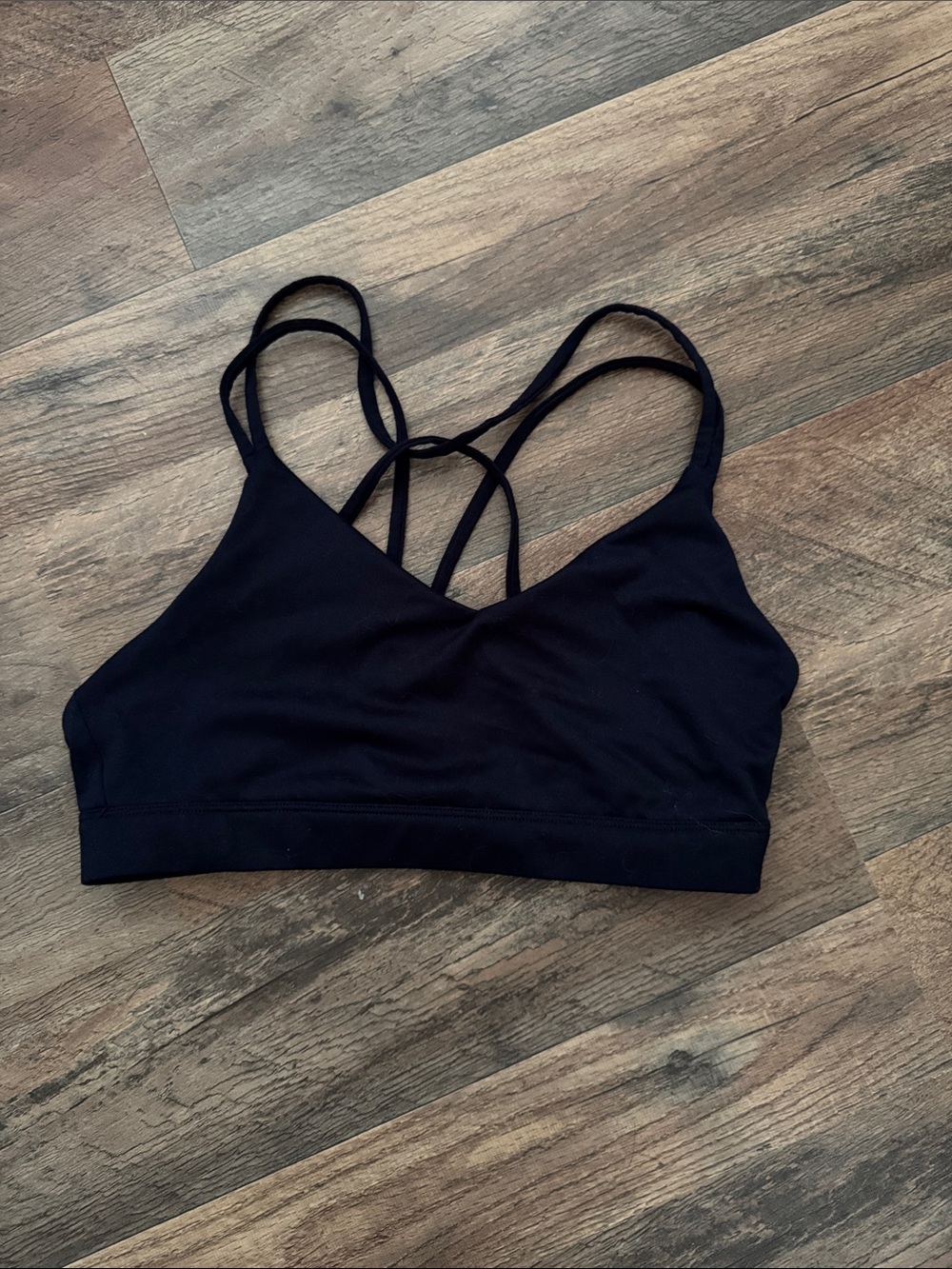 Old Navy Women’s Strappy Navy Blue Bralette - Women Intimates No Pads